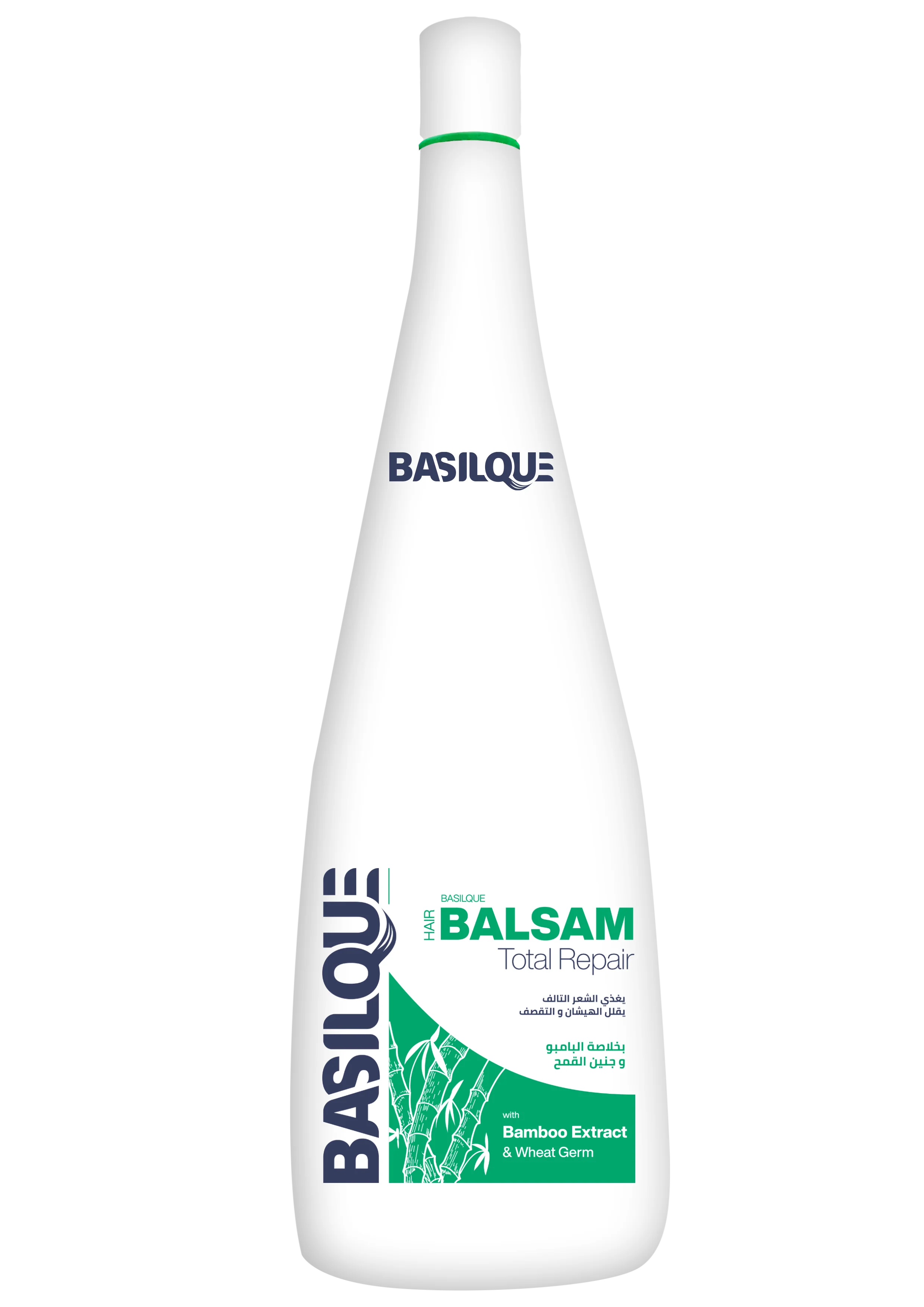 Basilque balsam with bamboo extract and wheat germ, 500 ml
