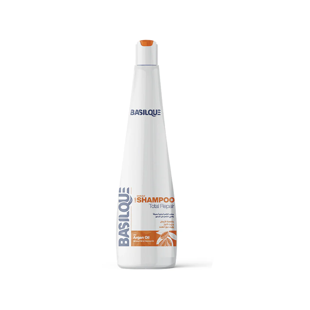 Basilque shampoo with argan oil , coconut oil and almond oil, 500 ml