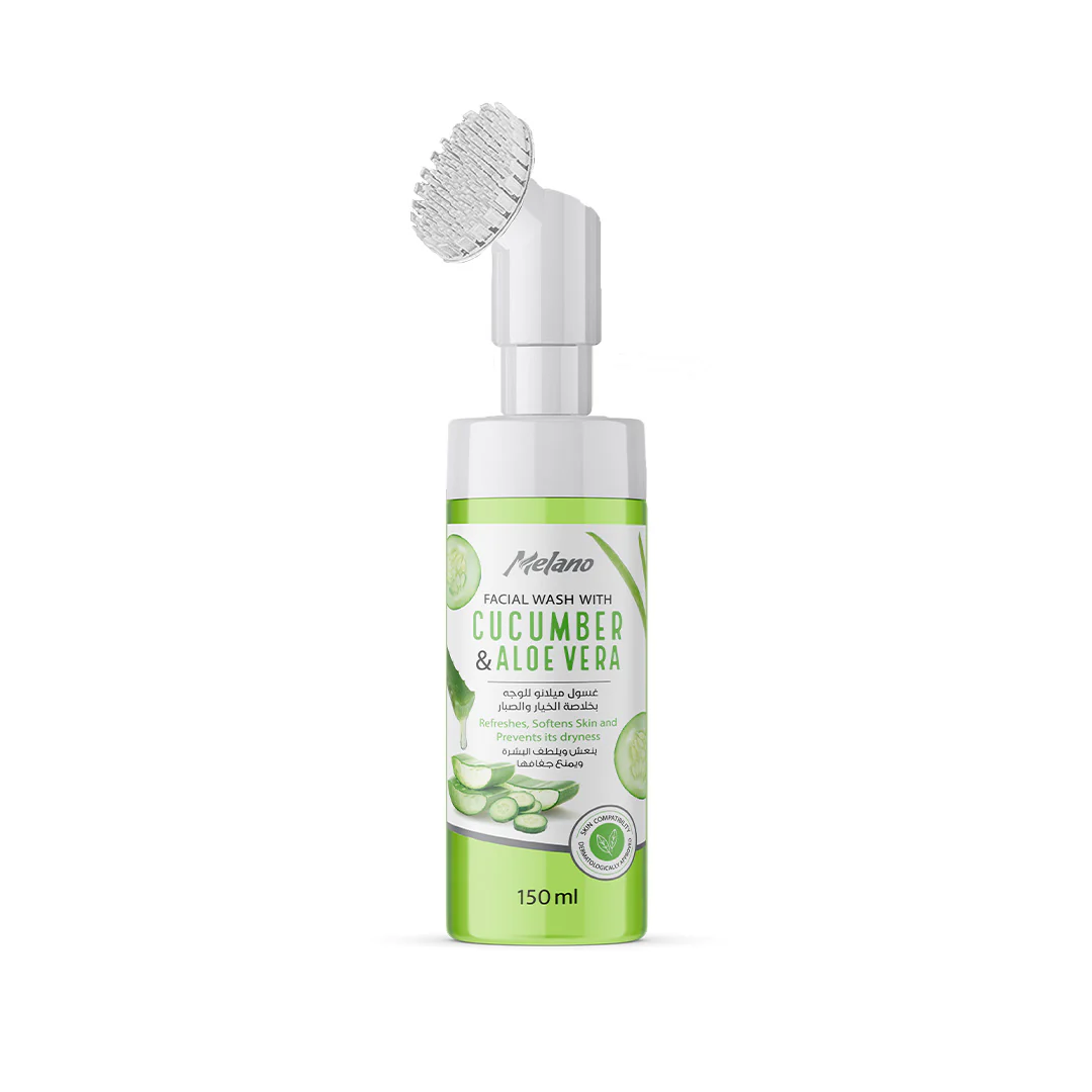 Melano Facial Wash With Cucumber & Aloe vera