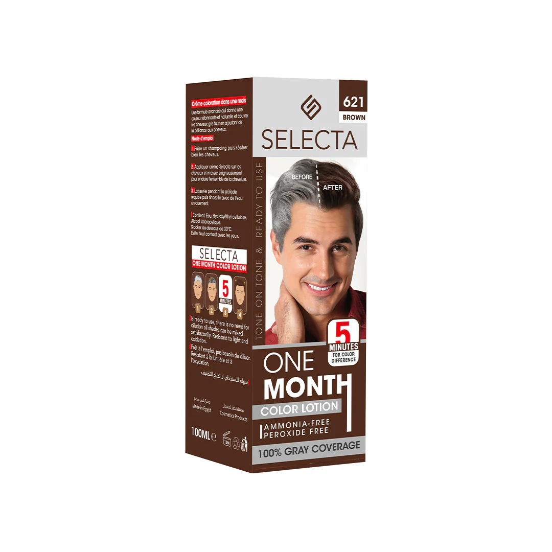 Selecta brown 621 color lotion - Image 3